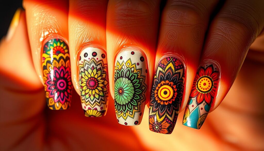 cultural fusion in nail design