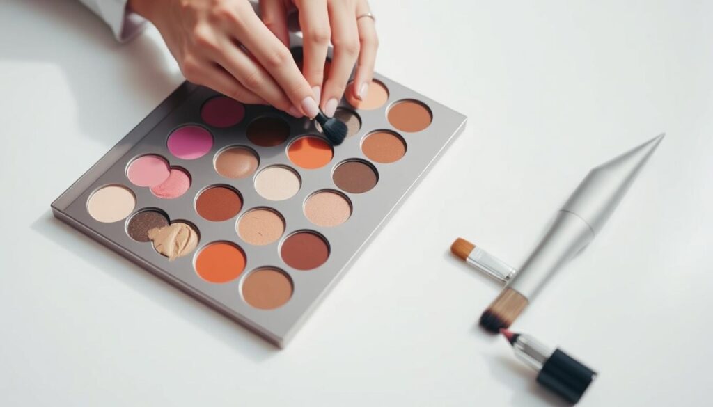 face palette application techniques