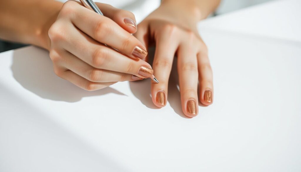 nail polish application