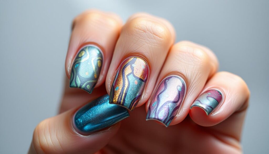 trend polish nail 2025 form of art