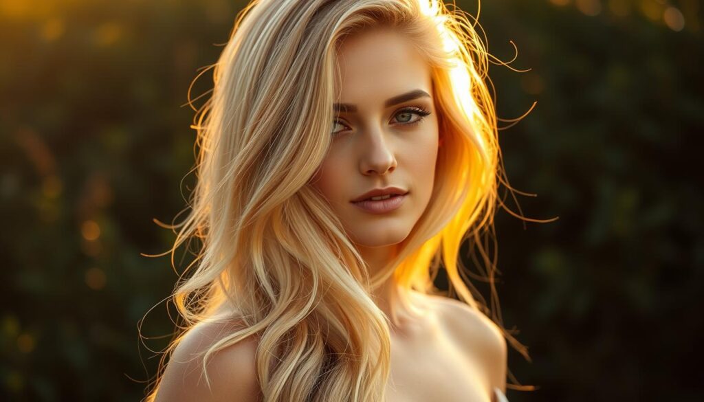 Golden Hour Blonde hair color trend 2025